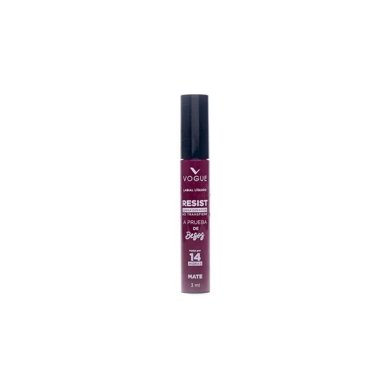 VOGUE - Labial Liquido Mate Vogue Resist Valiente X 3Ml