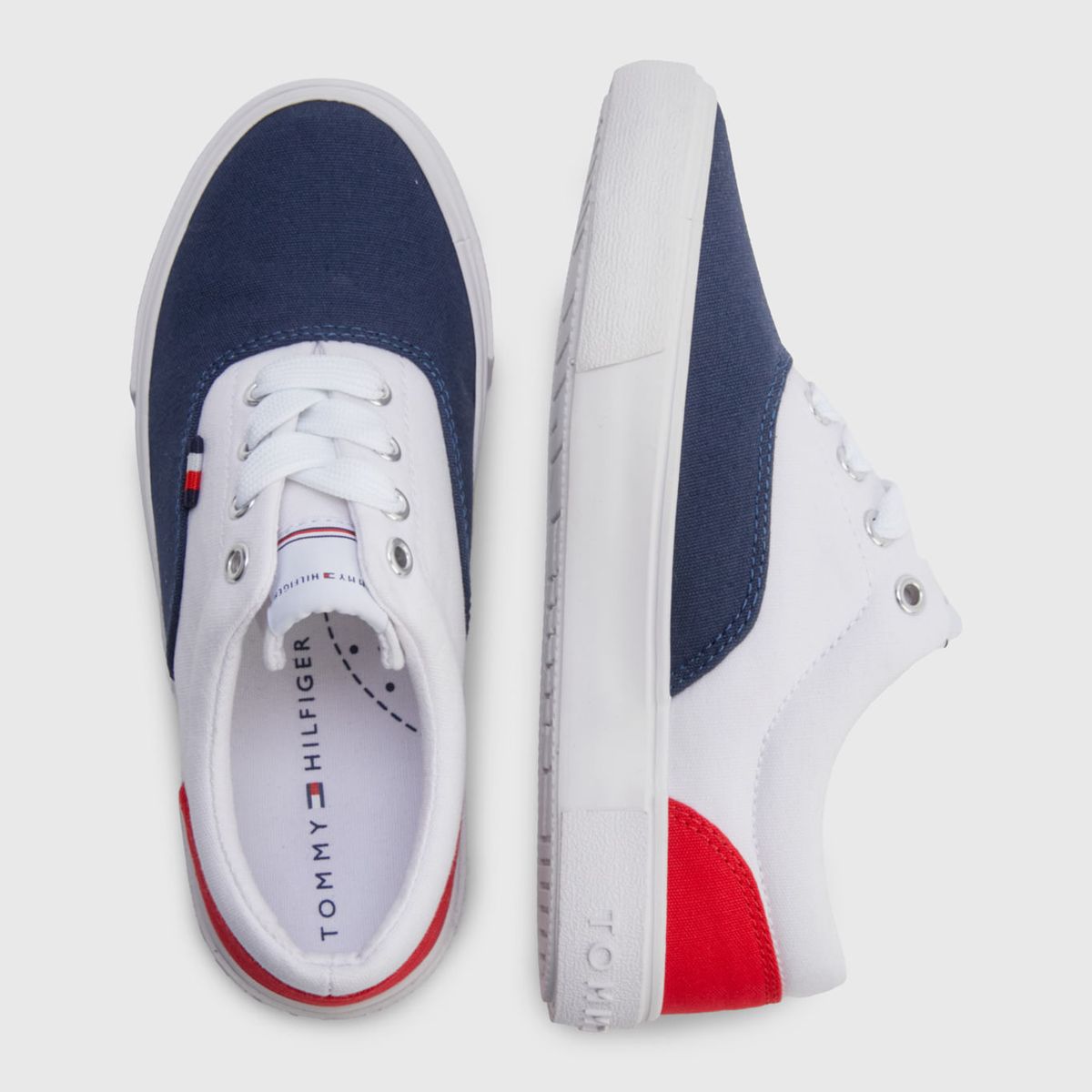 TOMMY HILFIGER - Tenis De Niño Con Logo En Relieve