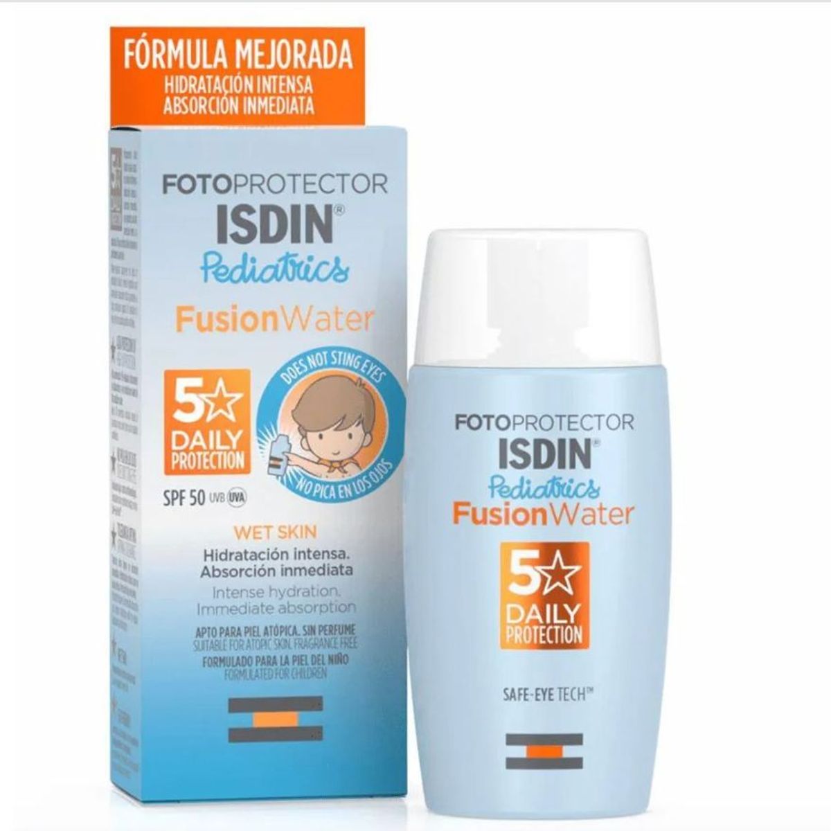 ISDIN - Fusion Water Pediatrics SPF 50 x 50ml - Isdin