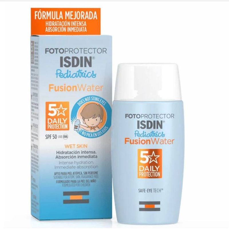 ISDIN - Fusion Water Pediatrics SPF 50 x 50ml - Isdin