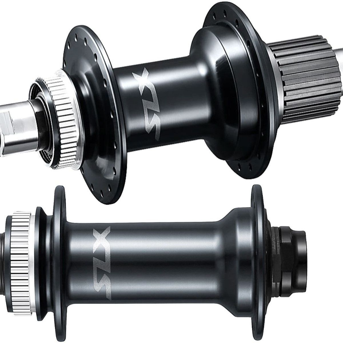 SHIMANO - Par Manzana Shimano Slx M7110 12 Velocidades 32h Eje Pasante