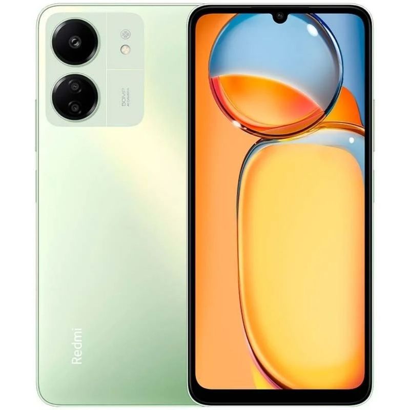 XIAOMI - Celular Xiaomi  Redmi 13C RAM 8GB ROM 256 GB Clover Green