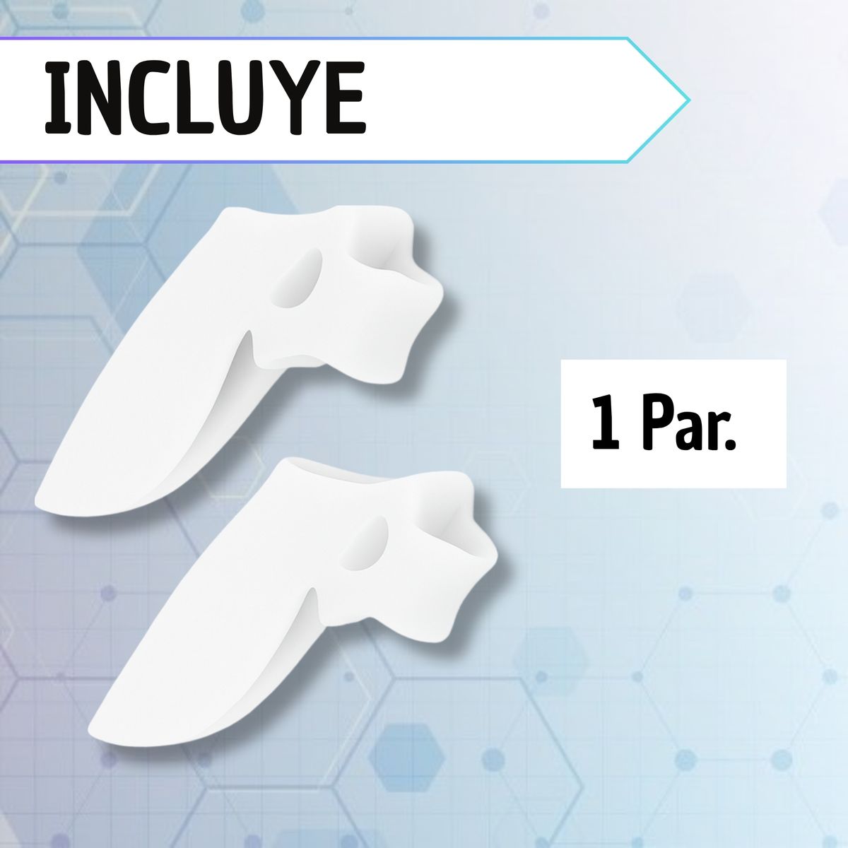 GENERICO - Corrector De Juanete Separador Ortopédico Dedos Pies Pro