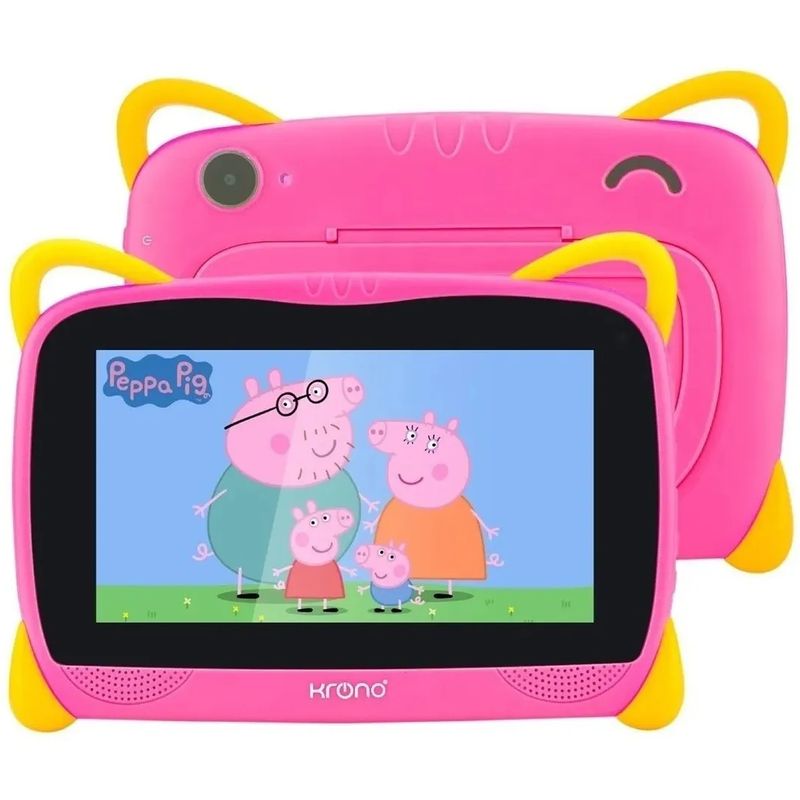 ONE PIXEL - Tablet Niños 2GB RAM Android 11 Wifi ROSADO