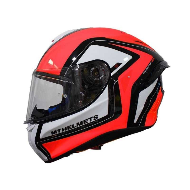 MT HELMETS - CASCO MOTO MT TARGO PRO GOT ROJO BRILLO TALLA L