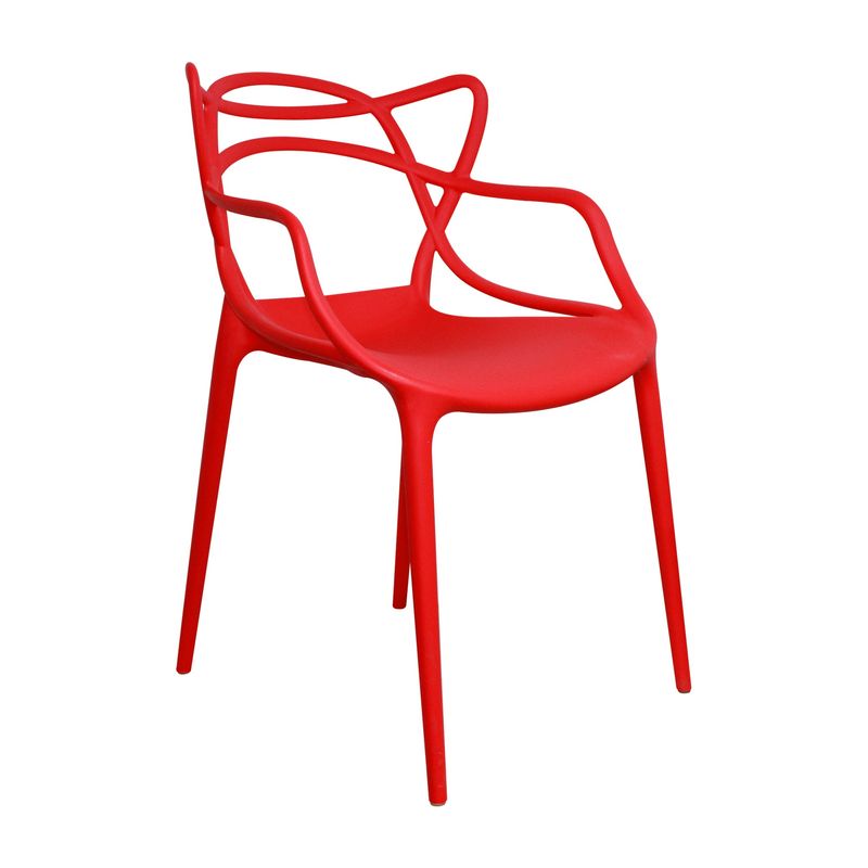 BOXBIT - Silla Solna Tipo Master Jardín - Rojo
