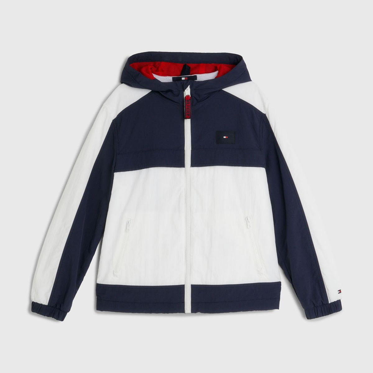 TOMMY HILFIGER - Cortavientos Chicago Con Diseño Color Block Niño Azul Tommy Hilfiger