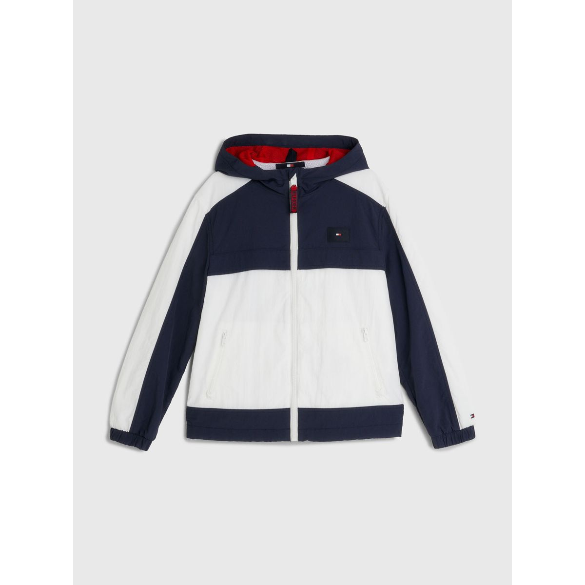 TOMMY HILFIGER - Cortavientos Chicago Con Diseño Color Block Niño Azul Tommy Hilfiger