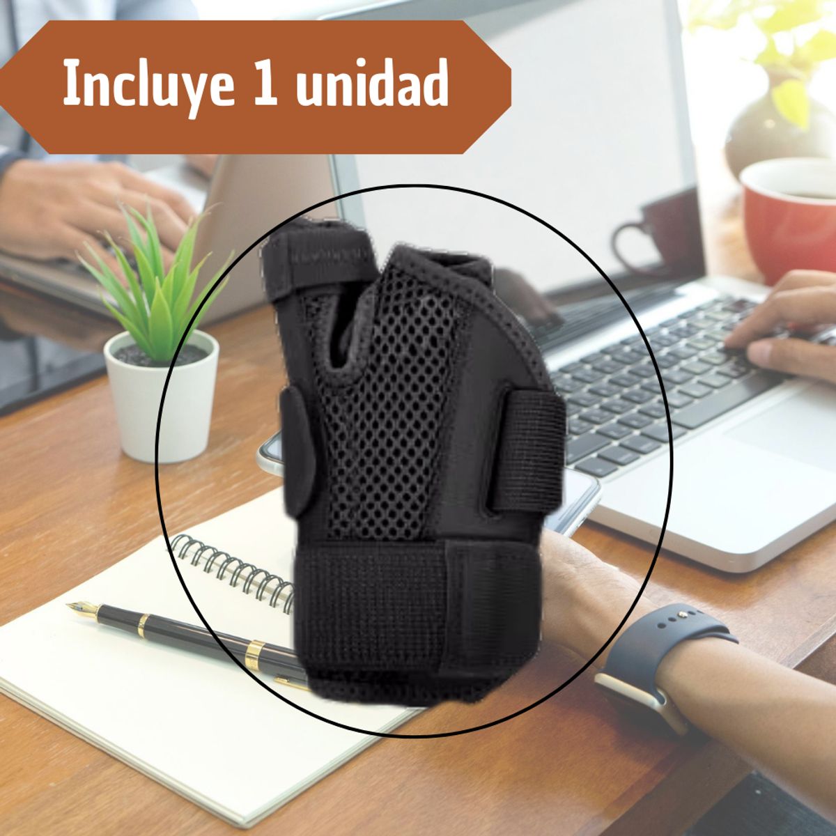 GENERICO - Ferula Muñequera Tunel Carpiano Ortopedico