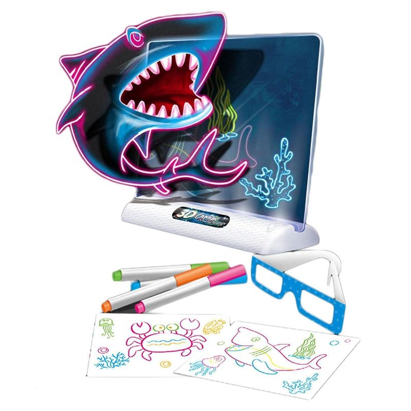 ONE PIXEL - Tablero Magico 3d Magic Pad 3d Pizarra Tablero Marcadores