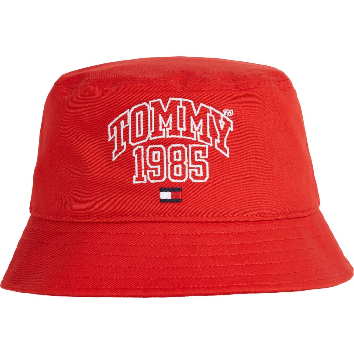 TOMMY HILFIGER - Sombrero De Pescador Niños Unisex Rojo Tommy Hilfiger