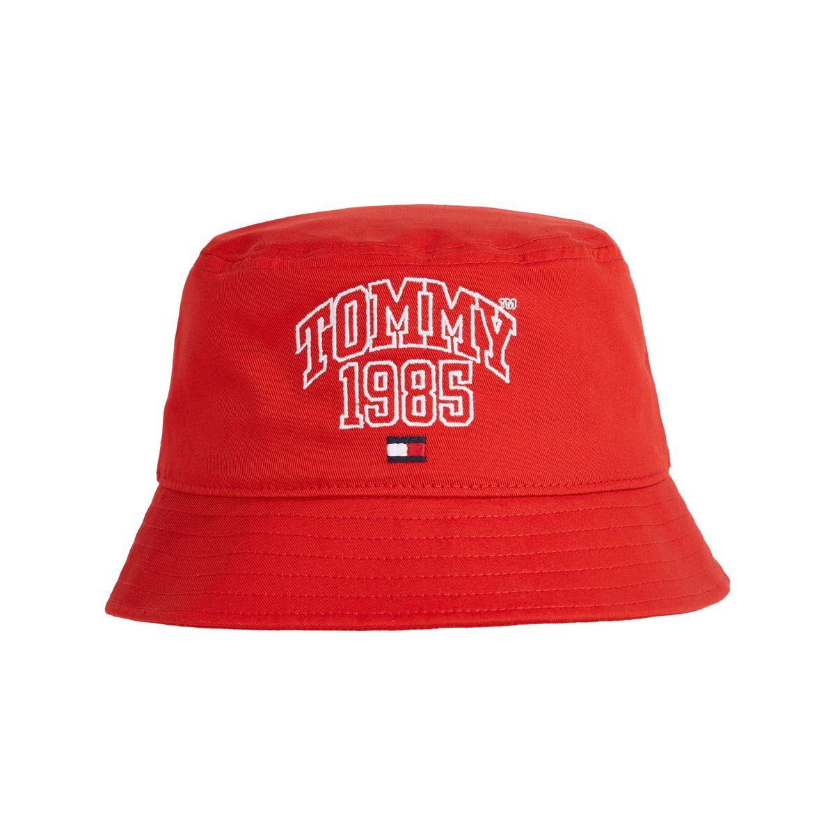 TOMMY HILFIGER - Sombrero De Pescador Niños Unisex Rojo Tommy Hilfiger