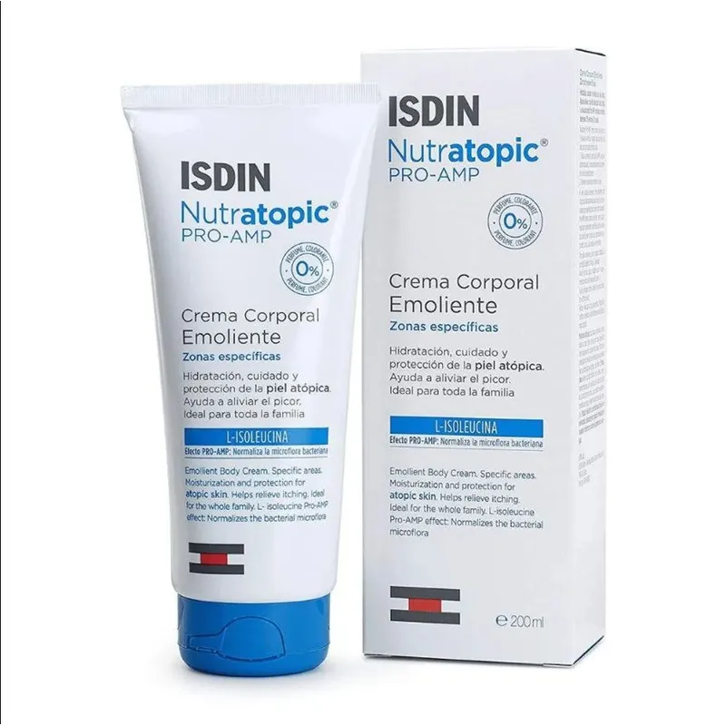 ISDIN - Nutratopic Pro-AMP Crema Emoliente x 204g Isdin