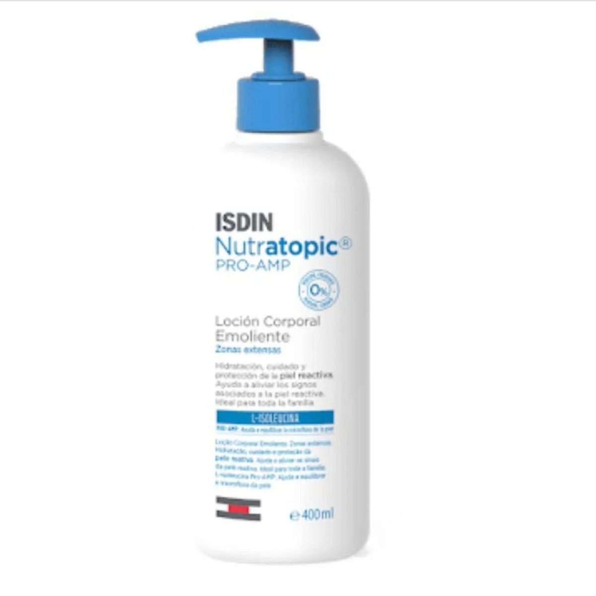 ISDIN - Nutratopic Pro-Amp Loción Emoliente x 400ml - Isdin