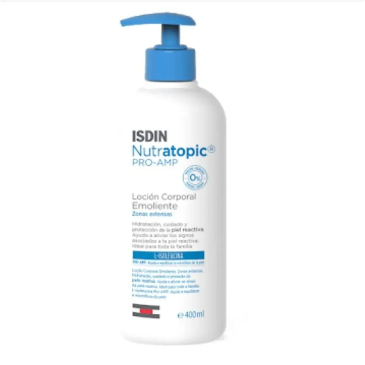 ISDIN - Nutratopic Pro-Amp Loción Emoliente x 400ml - Isdin