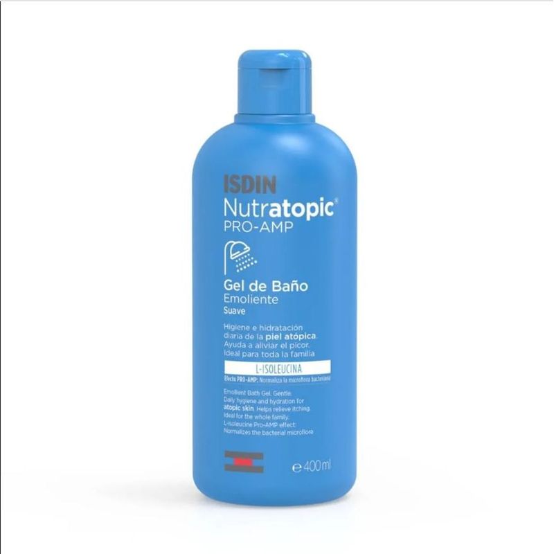 ISDIN - Nutratopic Pro-AMP Gel de baño x 400ml  Isdin