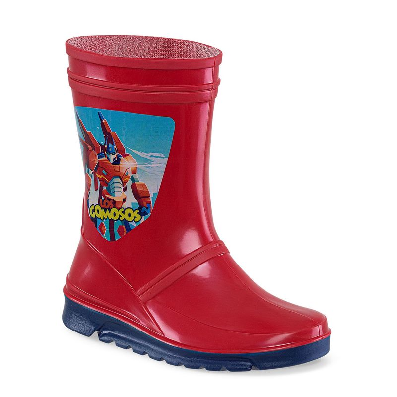 LOS GOMOSOS - Botas Lluvia Crymini Rojo-Azul para Niño Los Gomosos