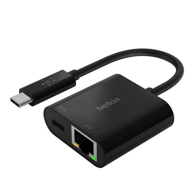 BELKIN - Adaptador UBSC a Ethernet + Carga USBC