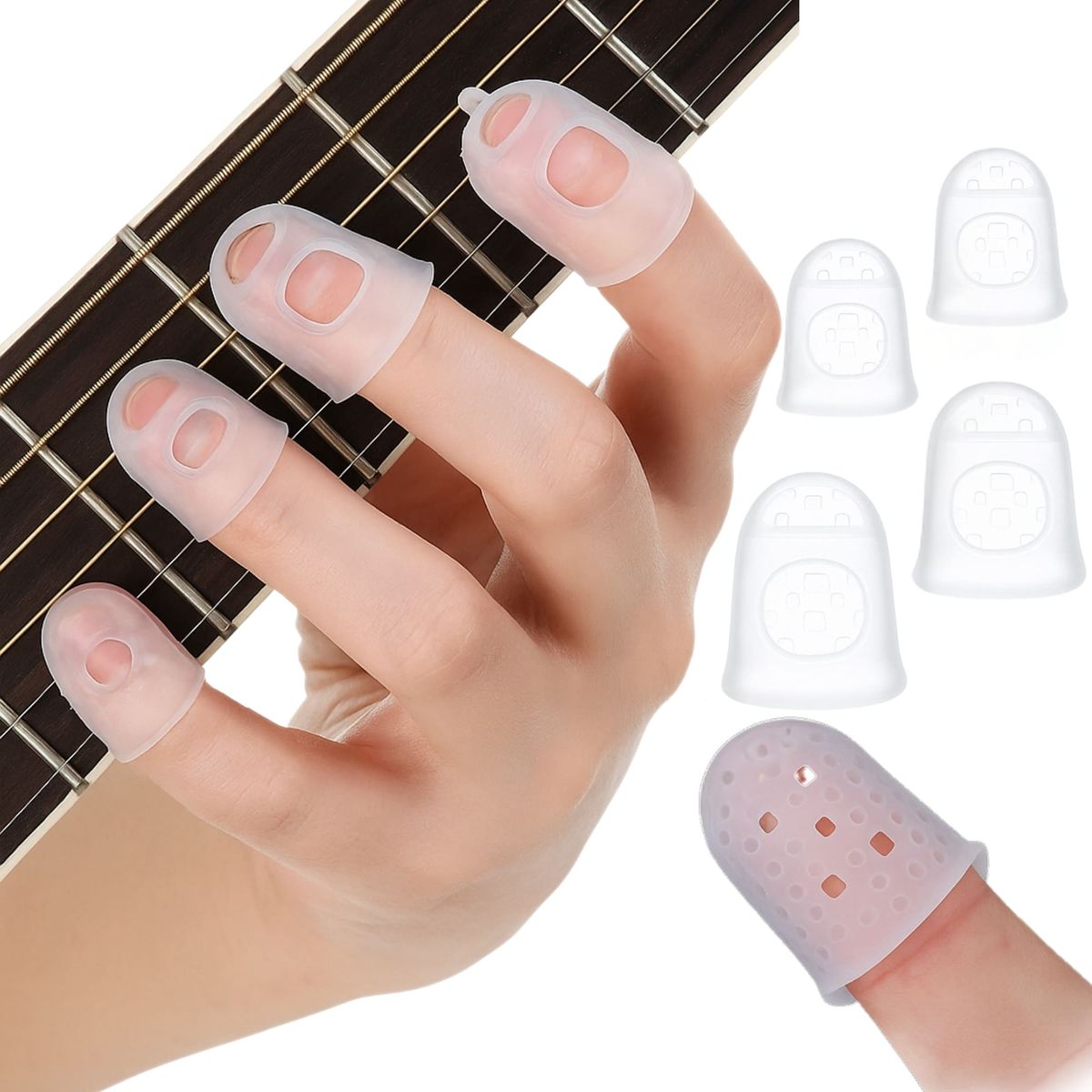 GENERICO - Protector De Dedos Para Instrumentos De Cuerda M