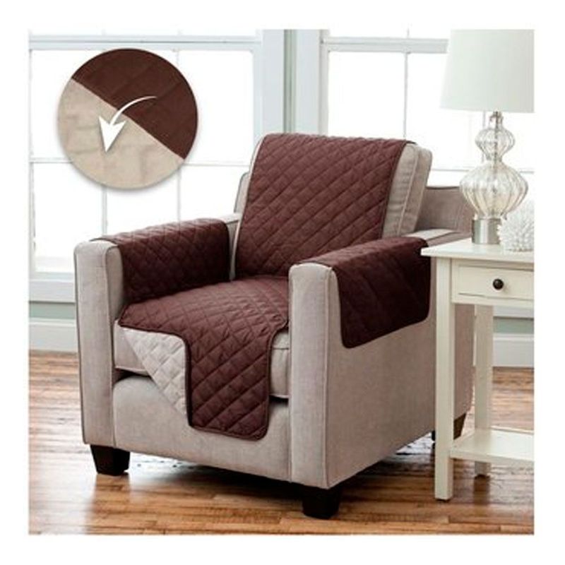 GENERICO - Forro Protector Sofa 1 Puesto Doble Faz.