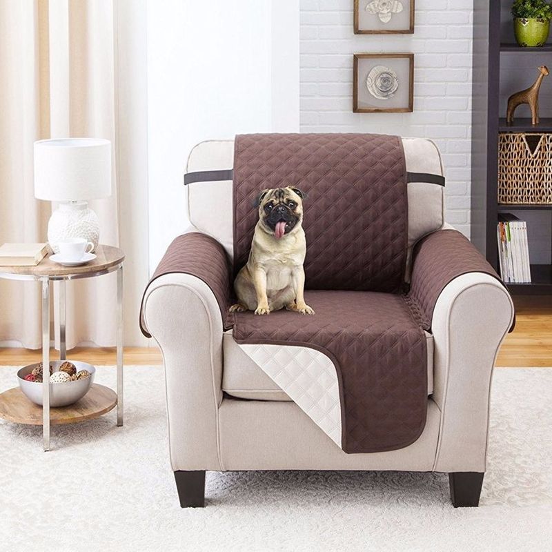 GENERICO - Forro protector cubre sofa 1 puesto mascotas