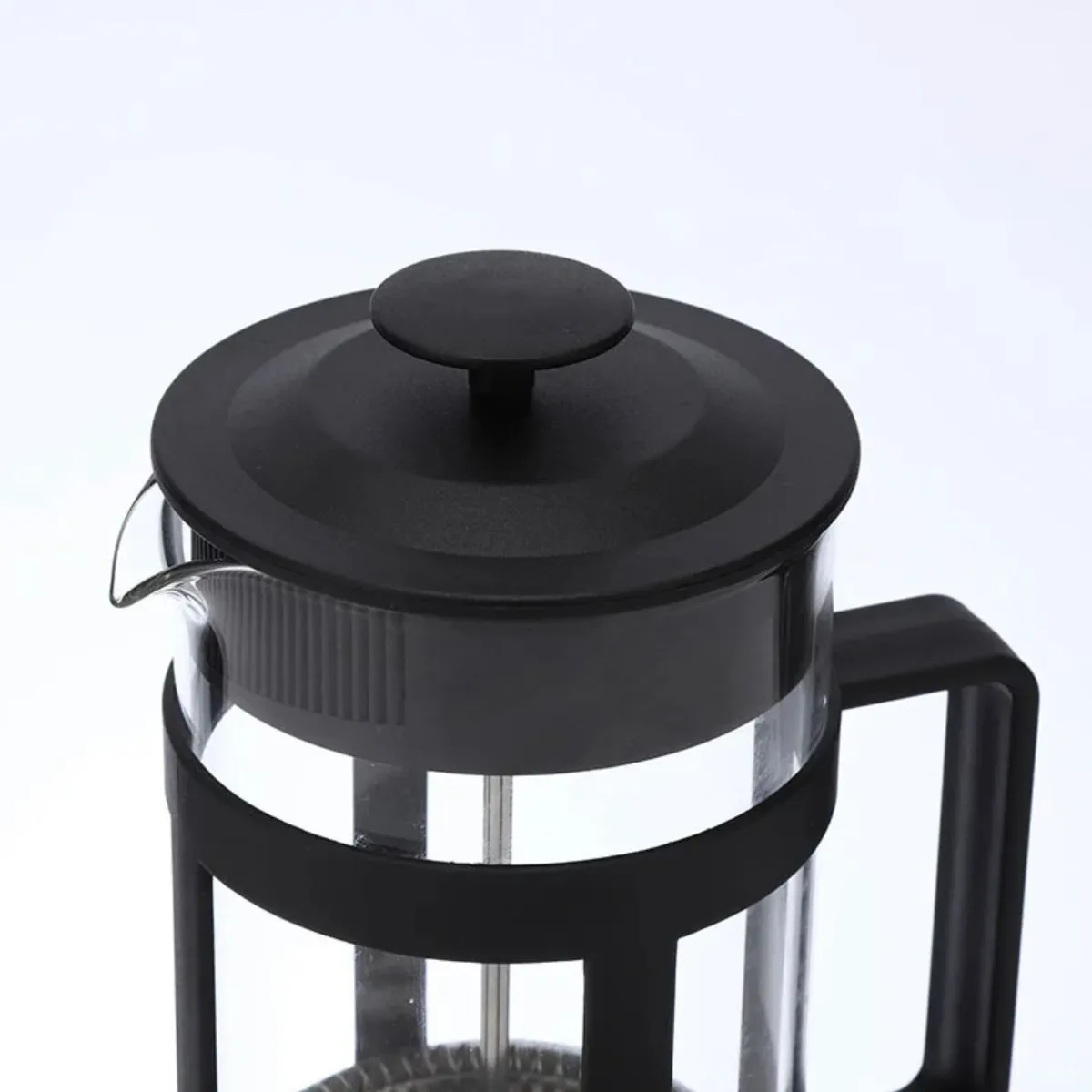 GENERICO - Cafetera Prensa Francesa 1000 Ml Vidrio Embolo Acero Inoxidable