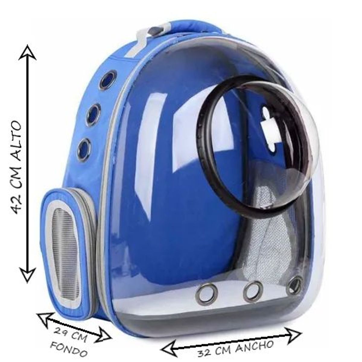 MAOS - MALETA BOLSO TRANSPORTADOR PARA MASCOTAS PERRO O GATO