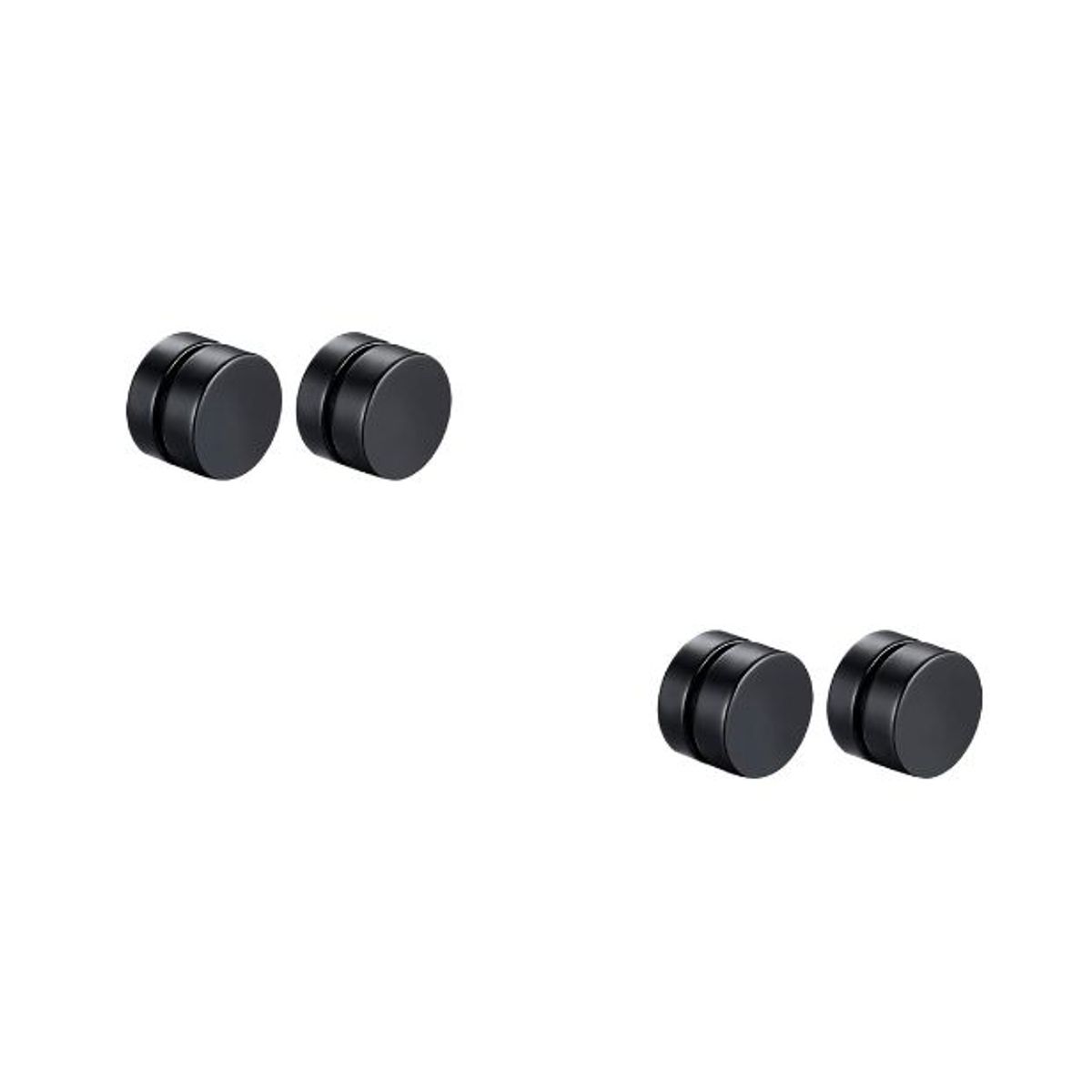 SHENGKE - Arete Pendiente Expansor Piercing  Magnético Imán X Unidad Unisex