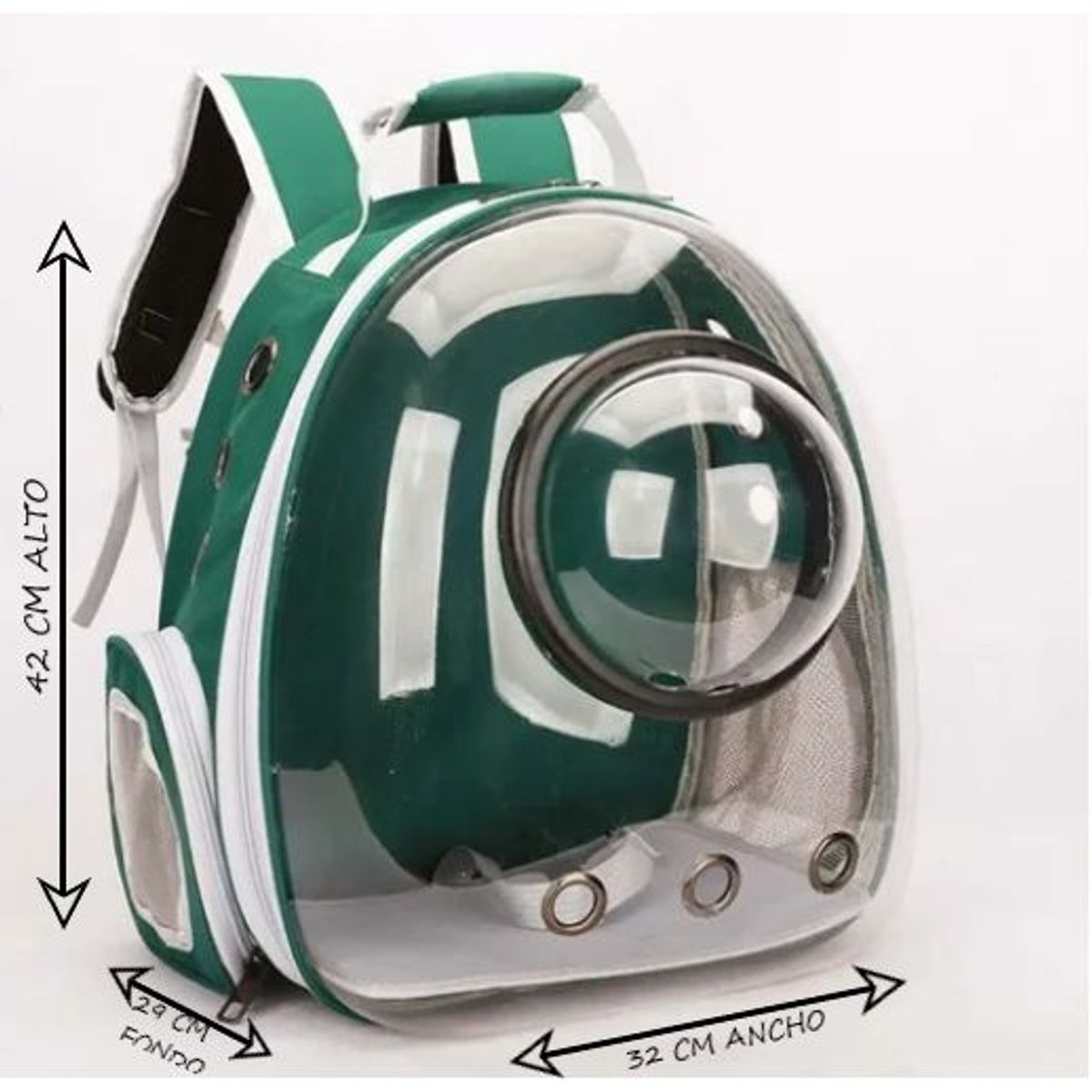 MAOS - MALETA BOLSO TRANSPORTADOR PARA MASCOTAS PERRO O GATO