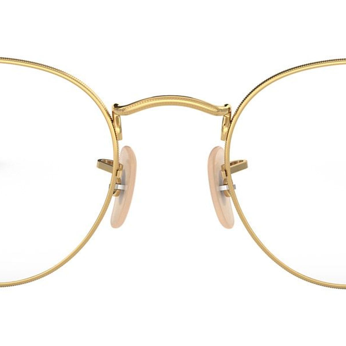 RAY BAN - Gafas Montura Optica Unisex Ray Ban Round Metal RX3447V