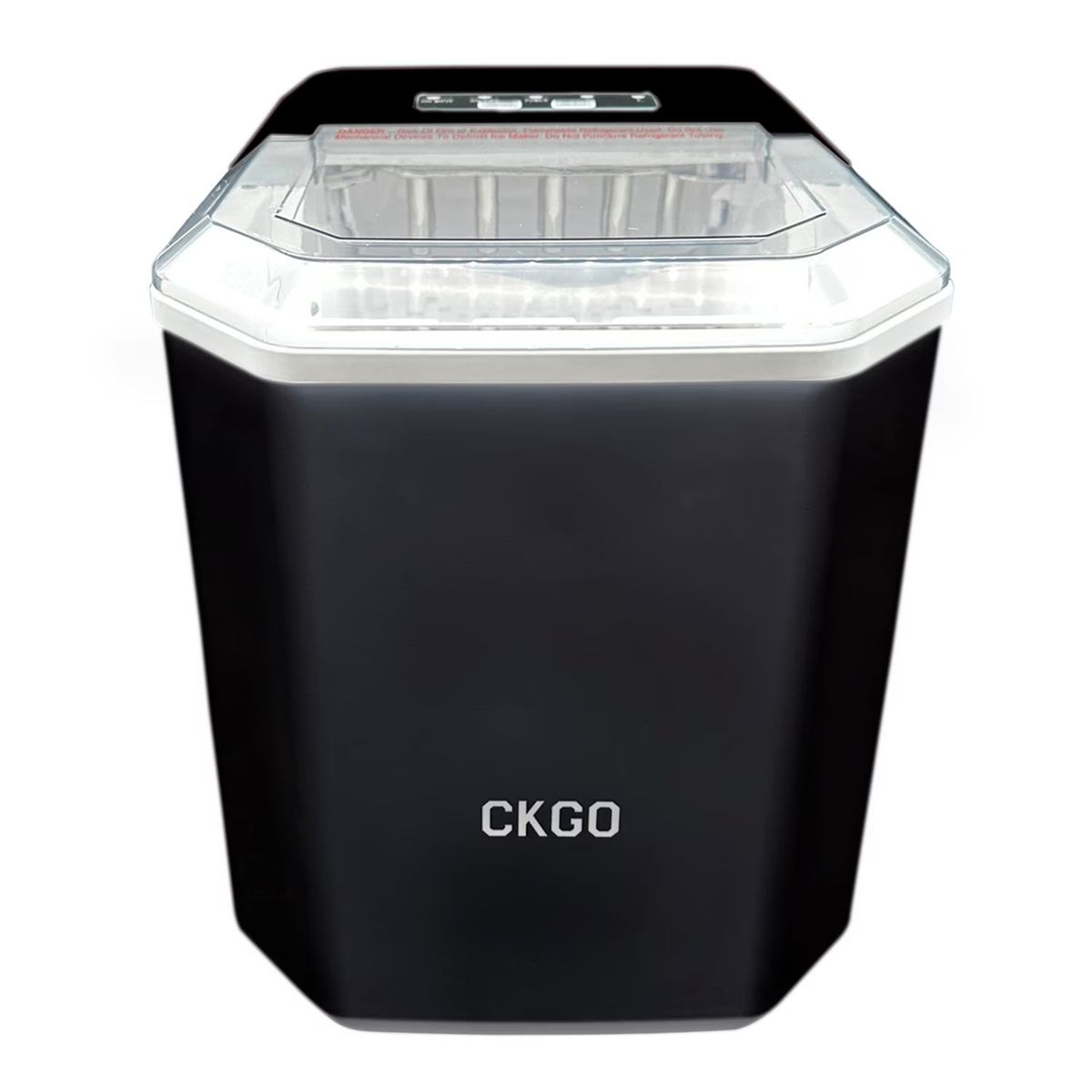 NIGI - Maquina para hacer hielo ICE GO CK Negra