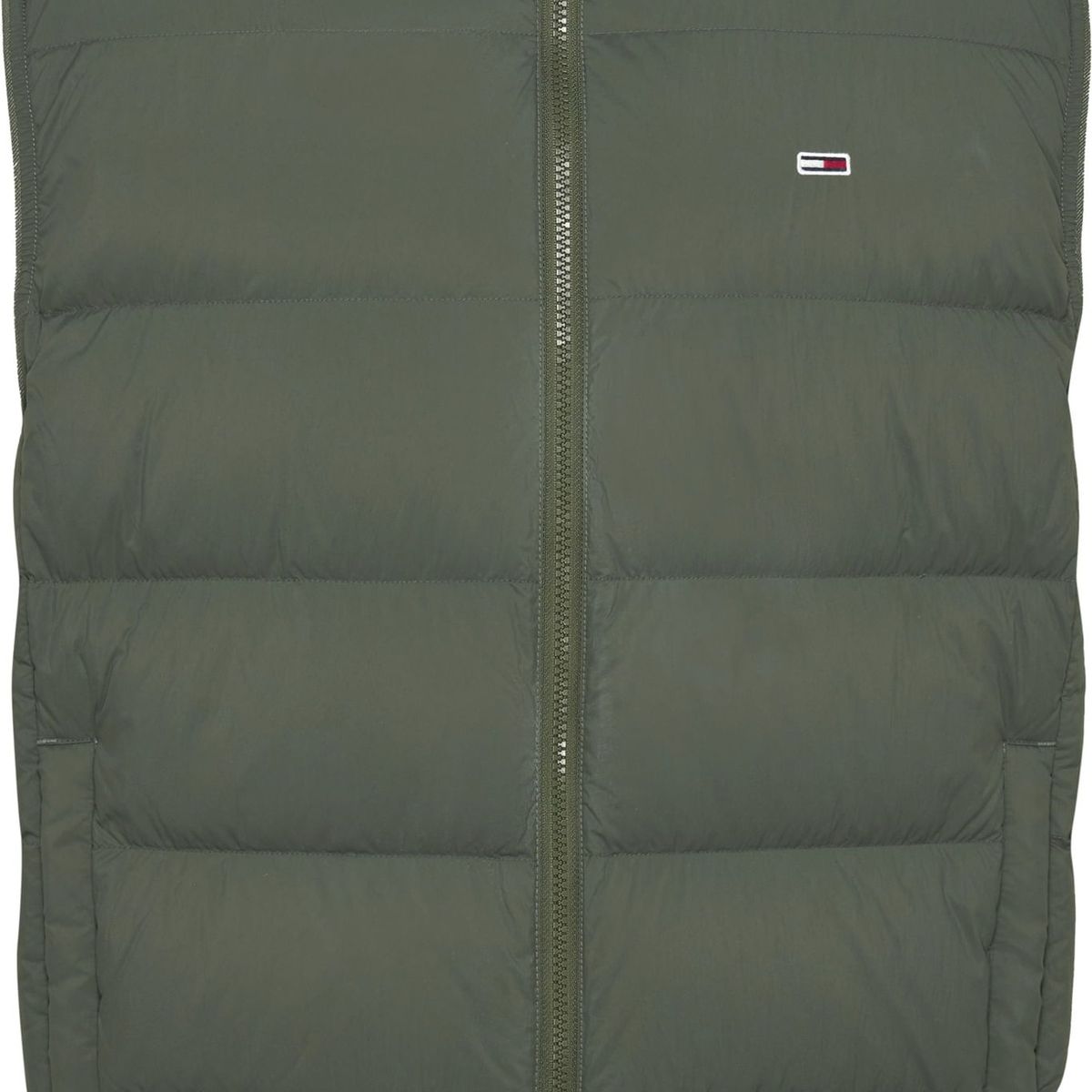 TOMMY HILFIGER - Chaleco Essential Tommy Jeans Hombre Verde Tommy Jeans