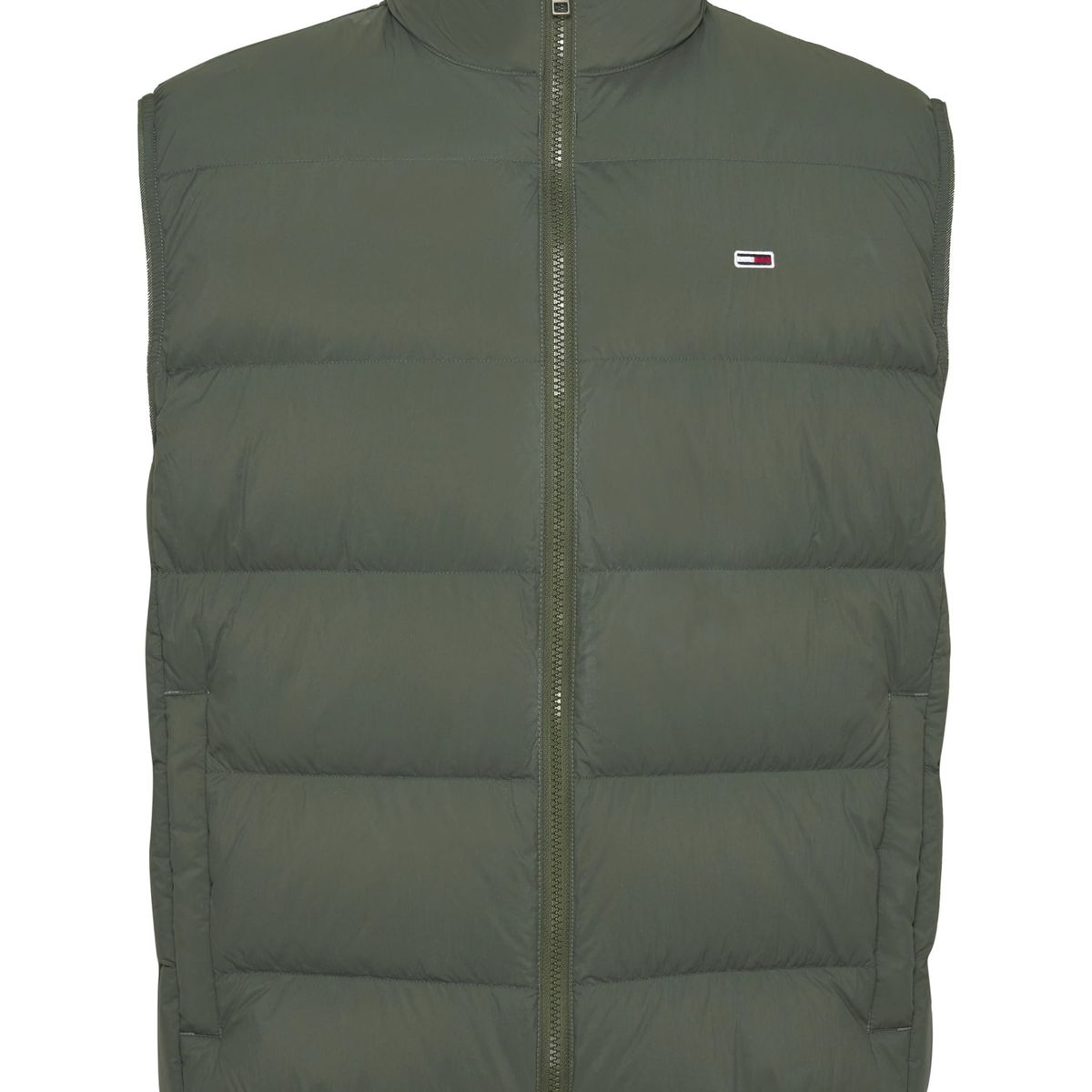 TOMMY HILFIGER - Chaleco Essential Tommy Jeans Hombre Verde Tommy Jeans