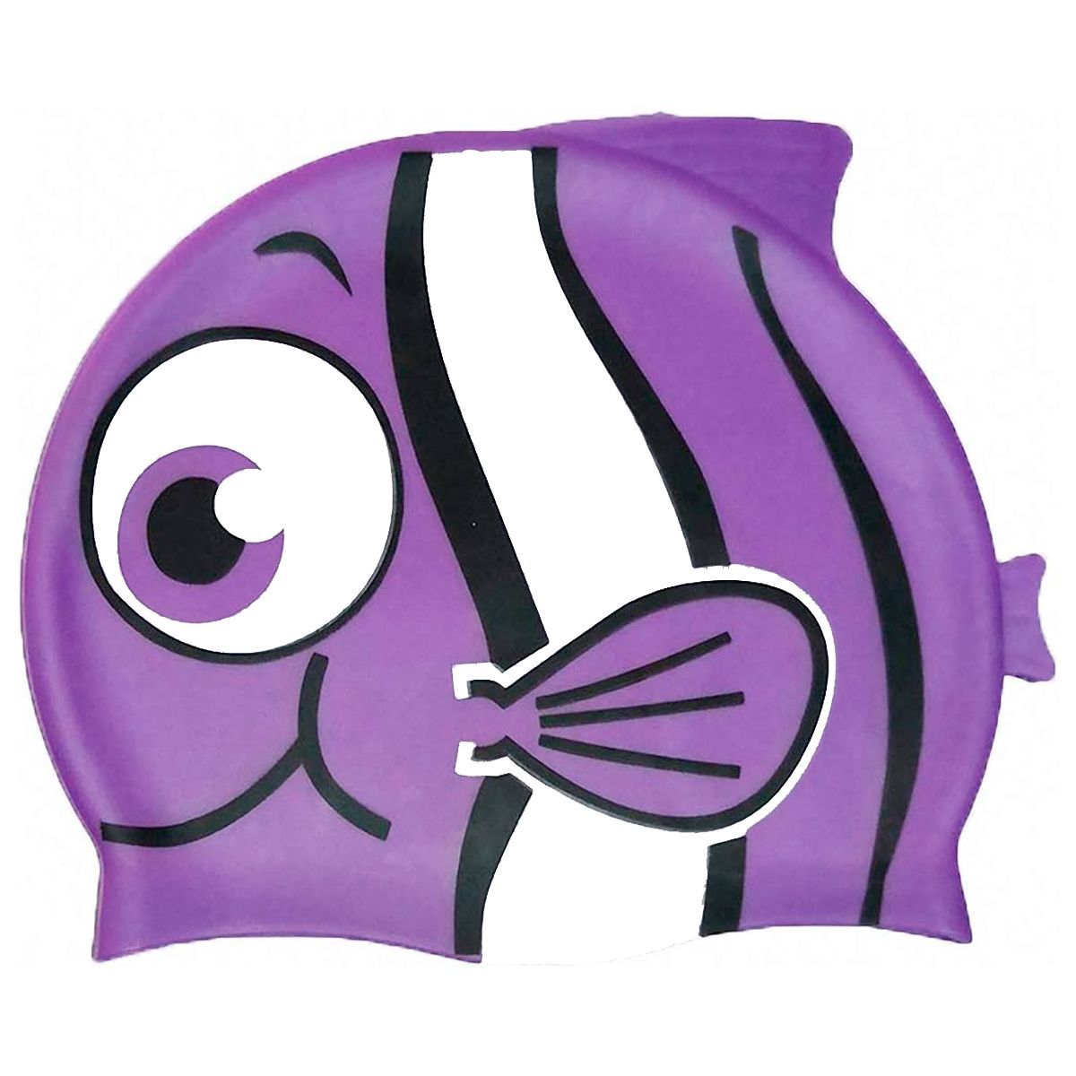 GENERICO - Set niños natación kit gafas  gorro pez silicona