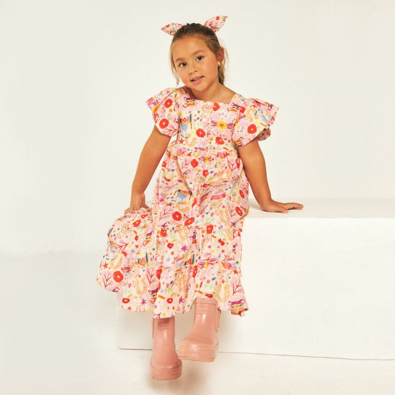 RAINBOW RIDERS - Rainbow Riders Candelaria Dress para niña