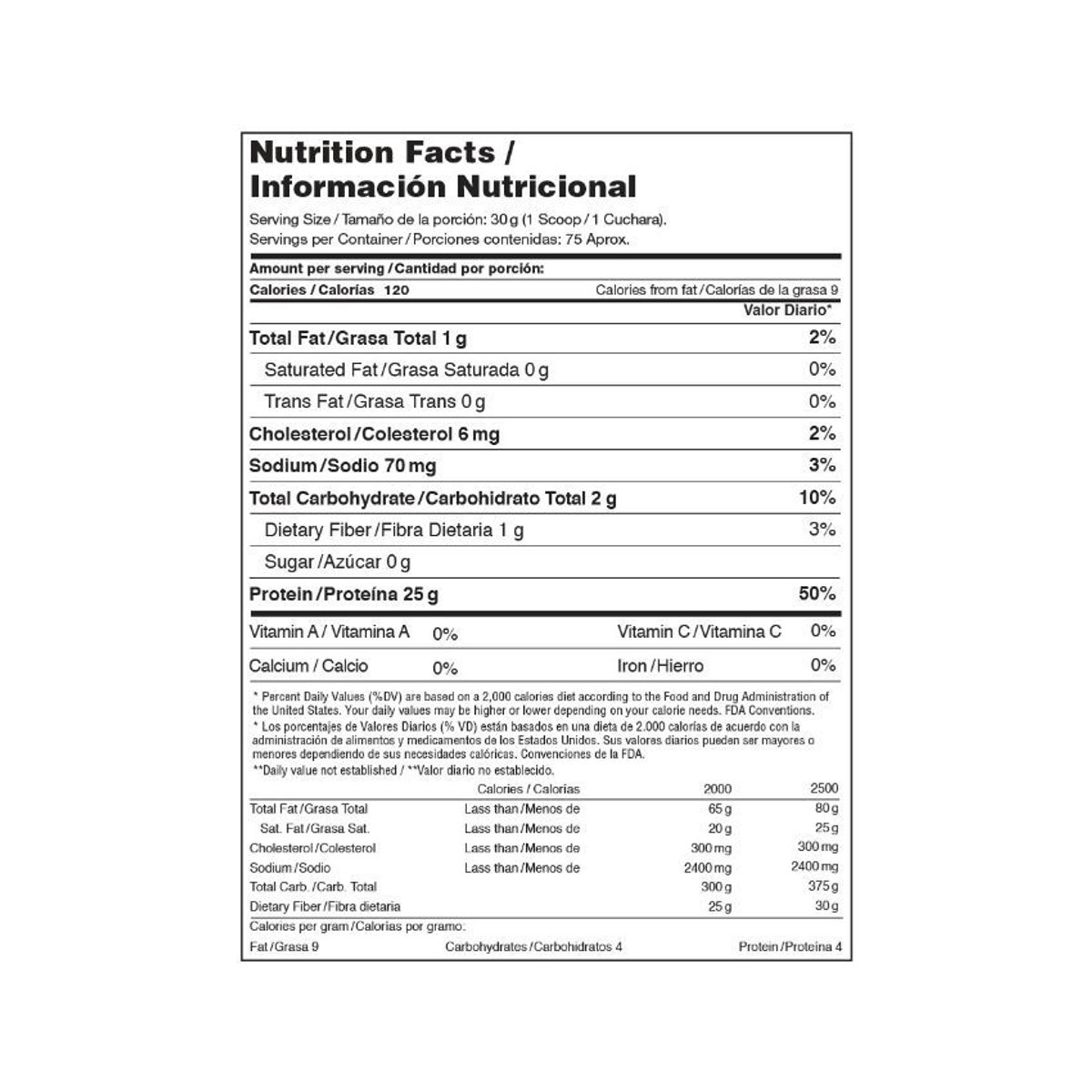 VITANAS - 100% Whey Elite 5 libras Vitanas - Proteina Limpia