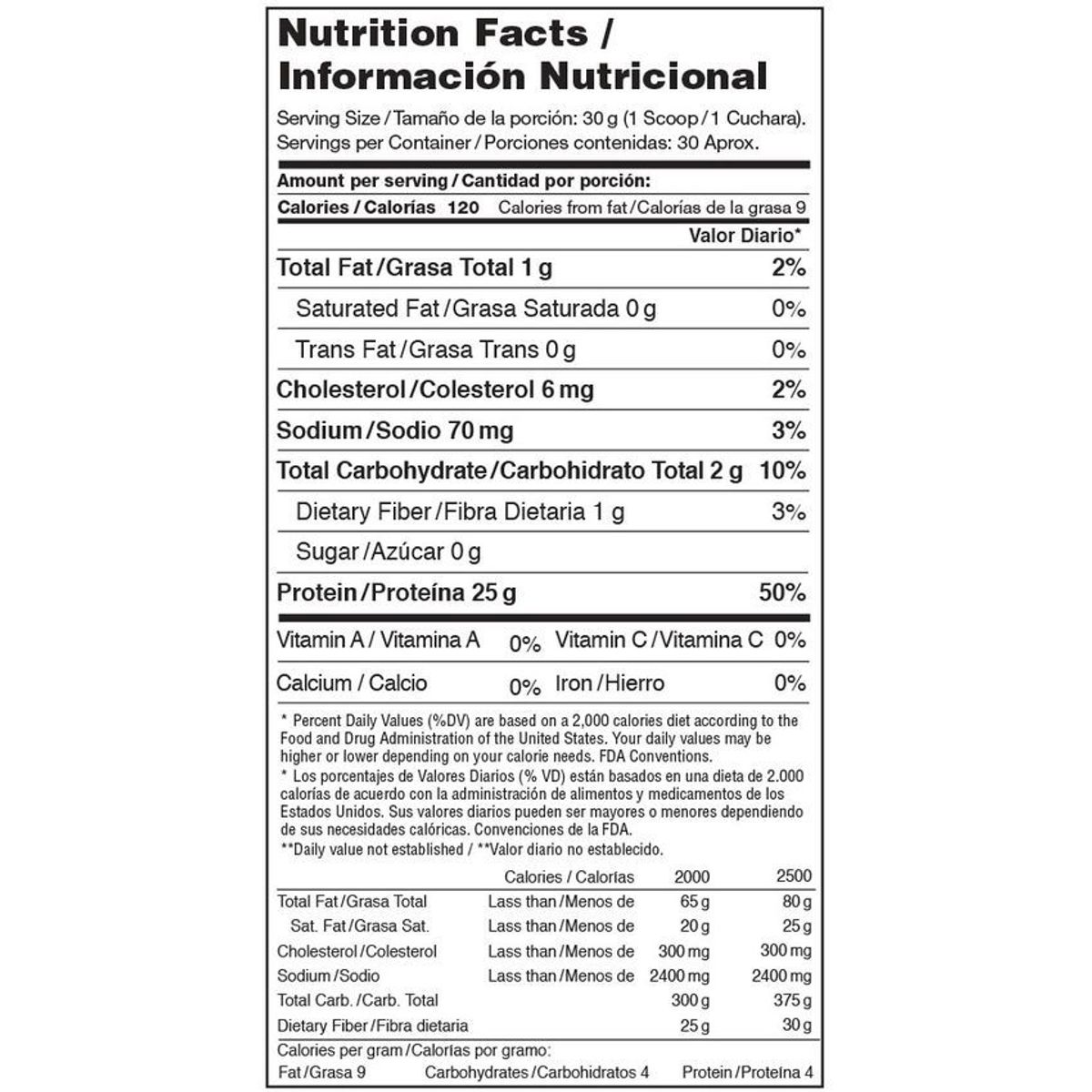 VITANAS - 100% Whey Elite 2 libras Vitanas - Proteina Limpia