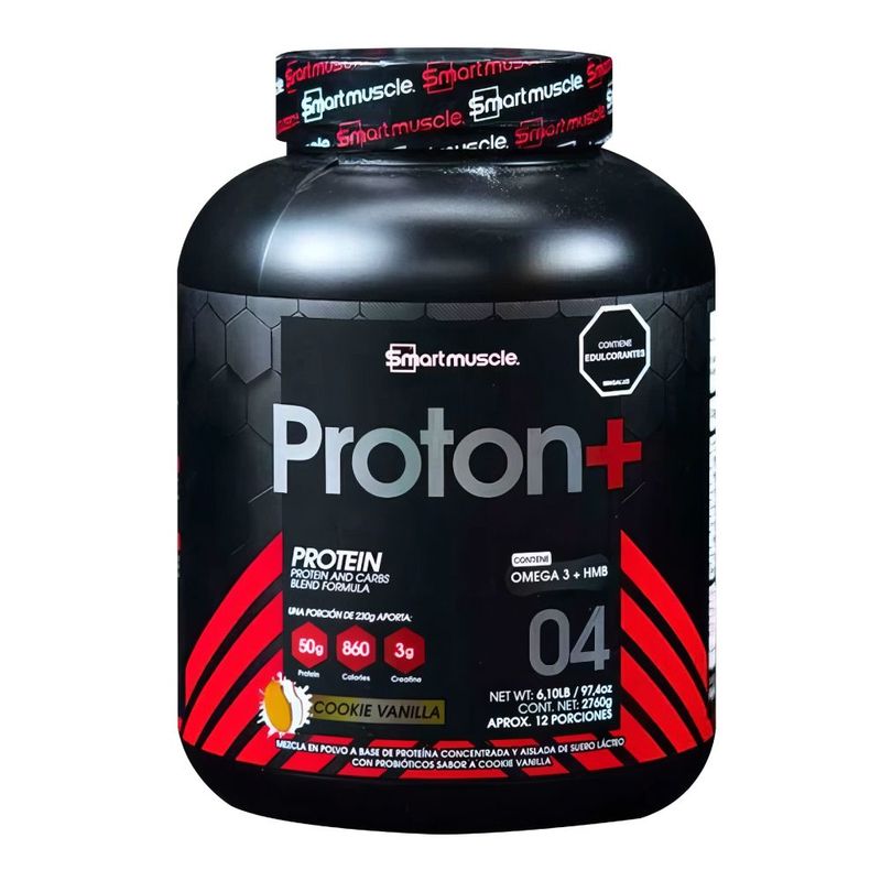 SMARTMUSCLE - Proton Gainer Proteina Hipercalorica Smartmuscle 6lbs