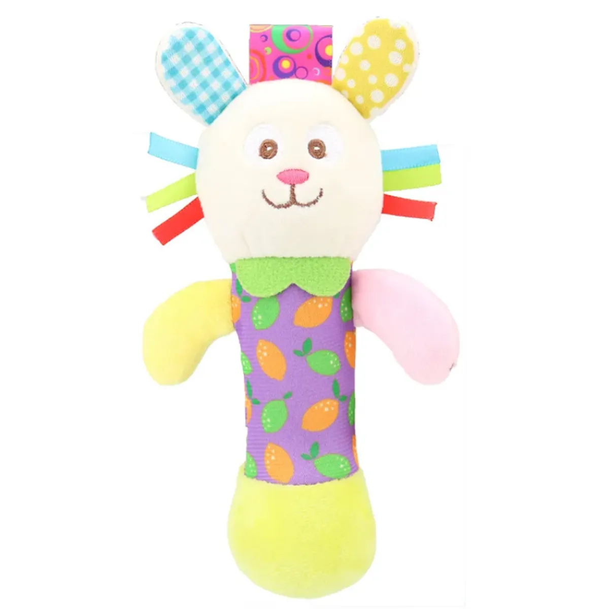 BABY ON - Sonajeros Para Bebés Con Sonido Para Niños Y Niñas Conejo