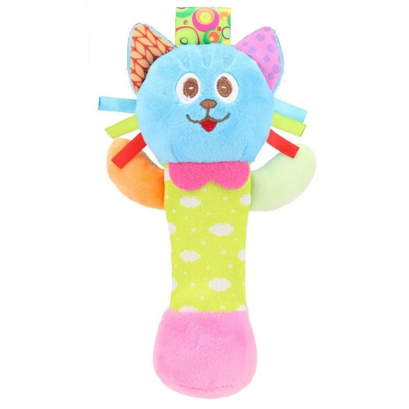 BABY ON - Sonajeros Para Bebés Con Sonido Para Niños Y Niñas Gato