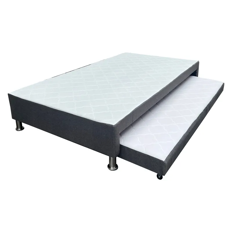 DORMIPUFF - Base Cama Duplex Tarima Nido Gris Dormipuff