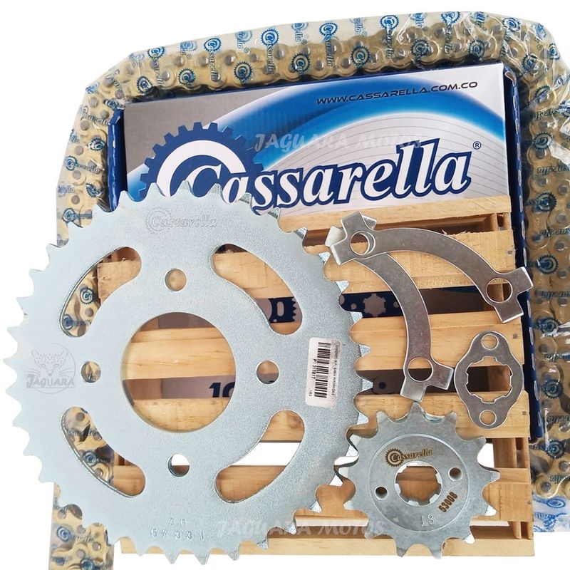 GENERICO - Kit Arrastre Thriller 200 Hero Cadena Dorada Cassarella