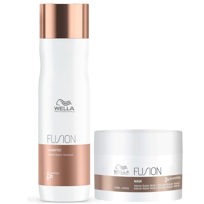 WELLA - Wella Fusion Shampoo  Mascarilla reparadora