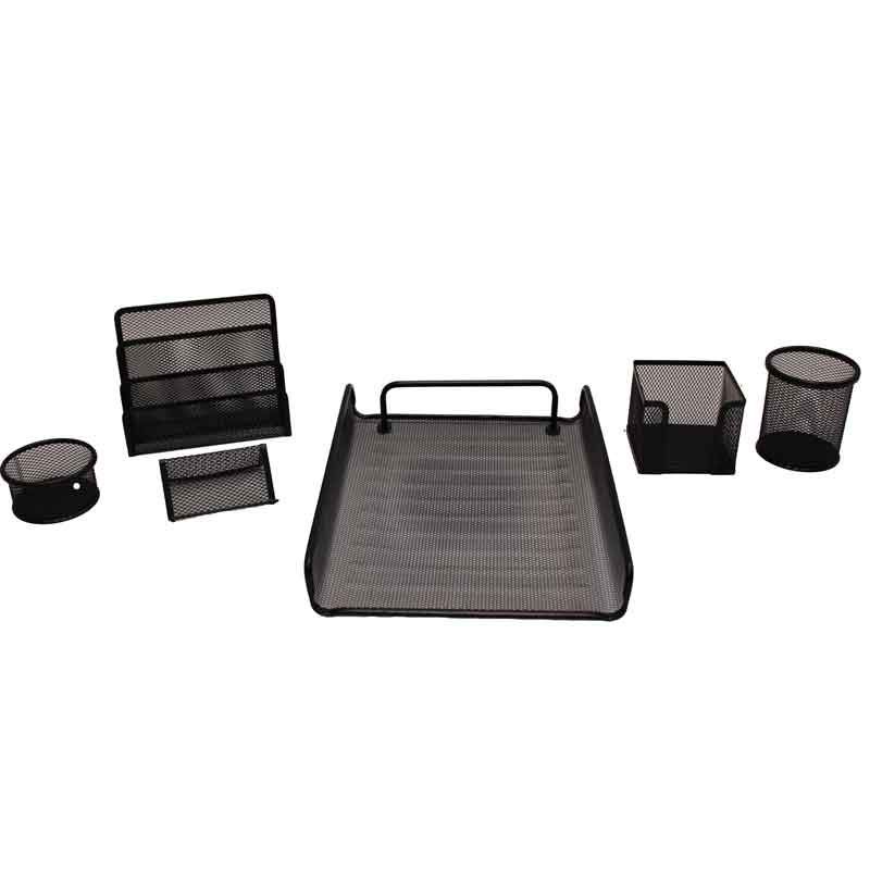 GENERICO - Kit De Escritorio - Set Oficina Metálico