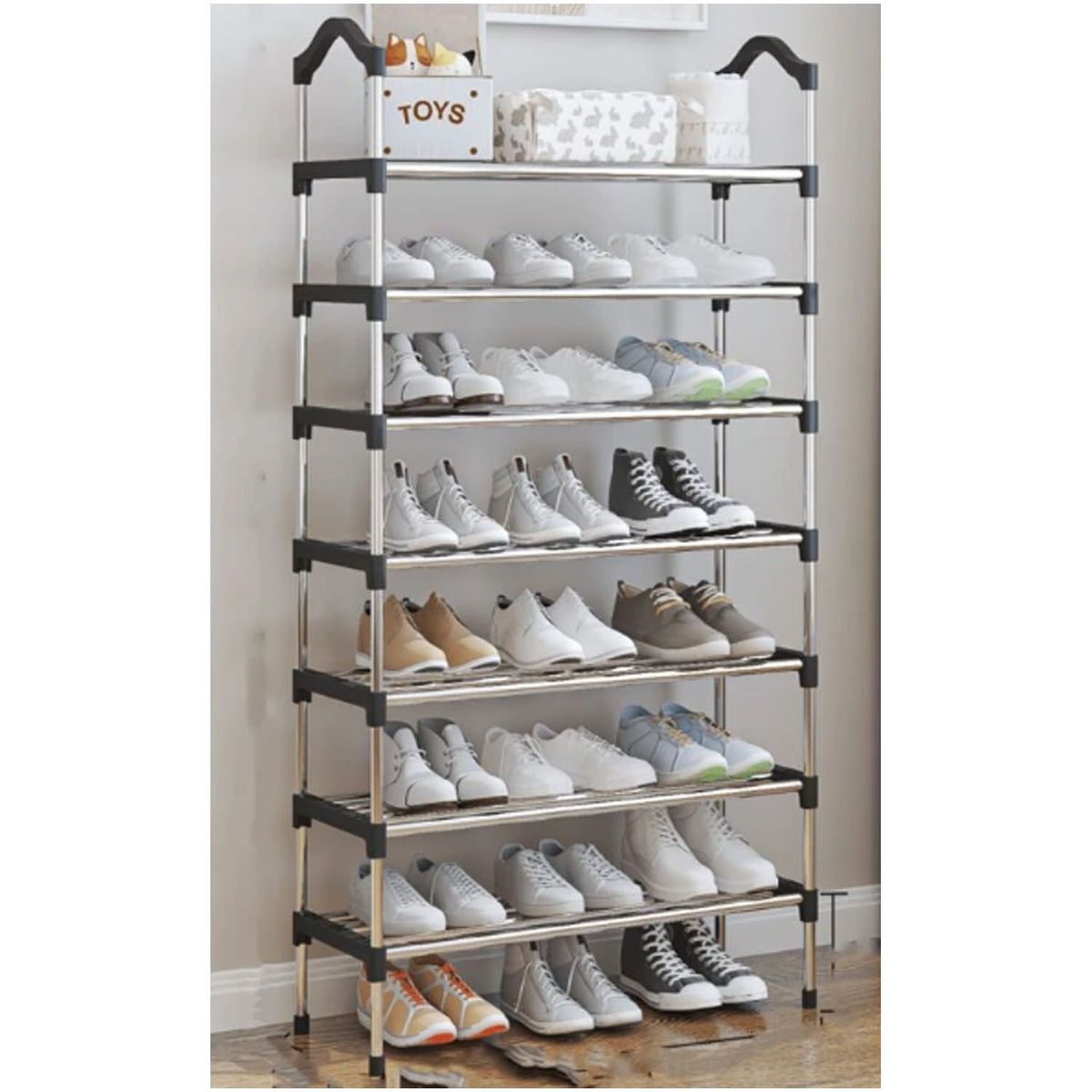 ONE PIXEL - Organizador De Zapatos 8 Niveles Multifuncional