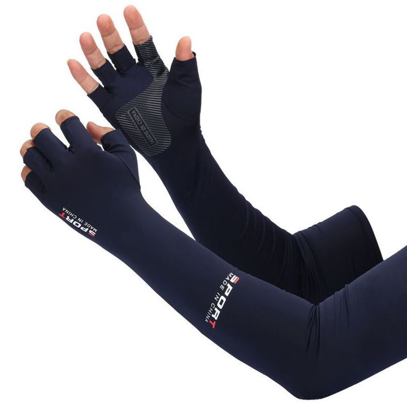 GENERICO - Mangas Guantes Mochos Palma Gel Bicicleta Ciclismo Ruta Mtb