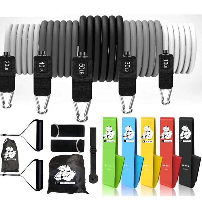 GENERICO - Bandas De Resistencia kit de Bandas Tubulares Set Ejercicio