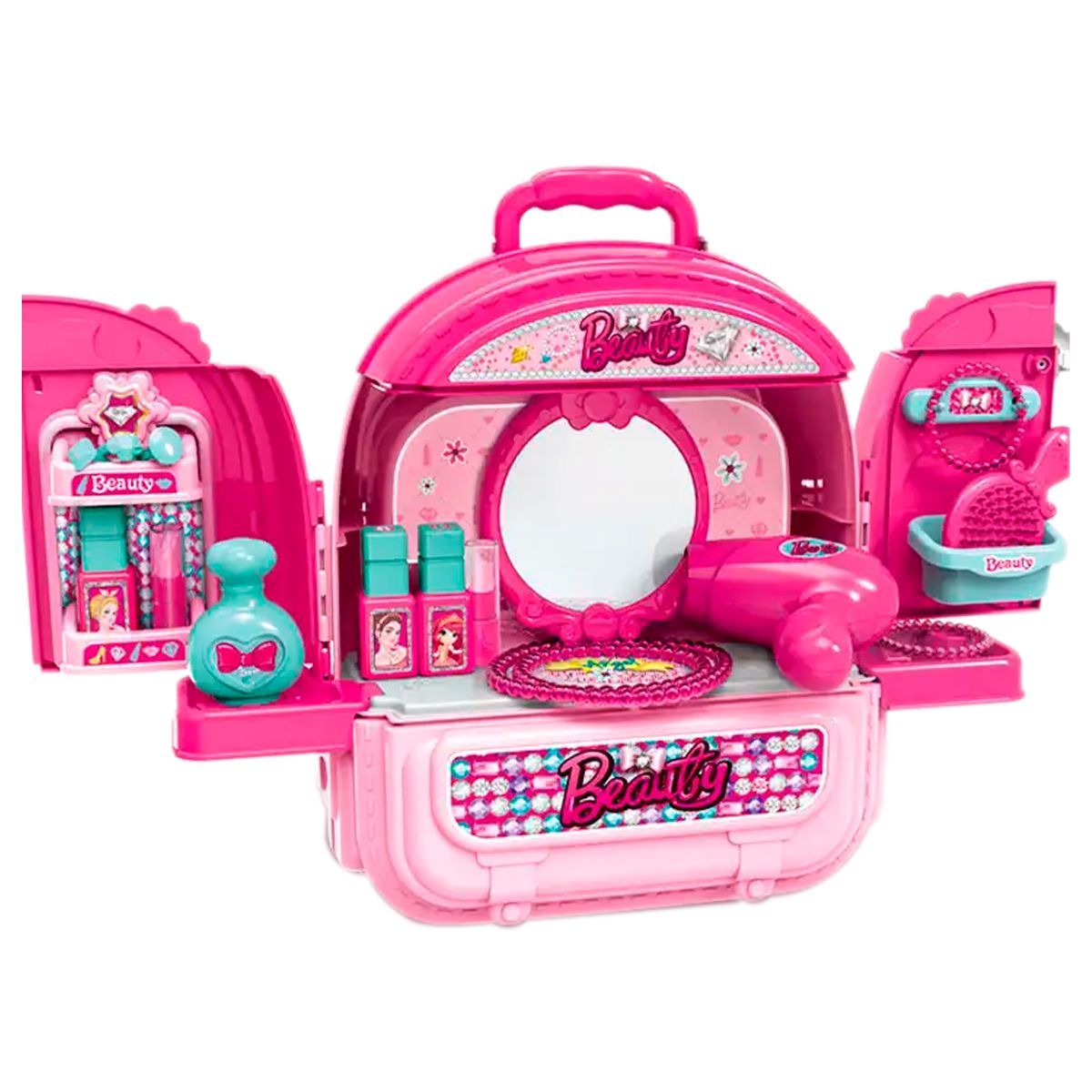GENERICO - Maleta Maquillaje Juguete Set Muñeco Maletin Portátil