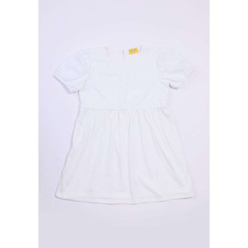 BABY PLANET - Vestido Blanco Para Bebé Niña Baby Planet