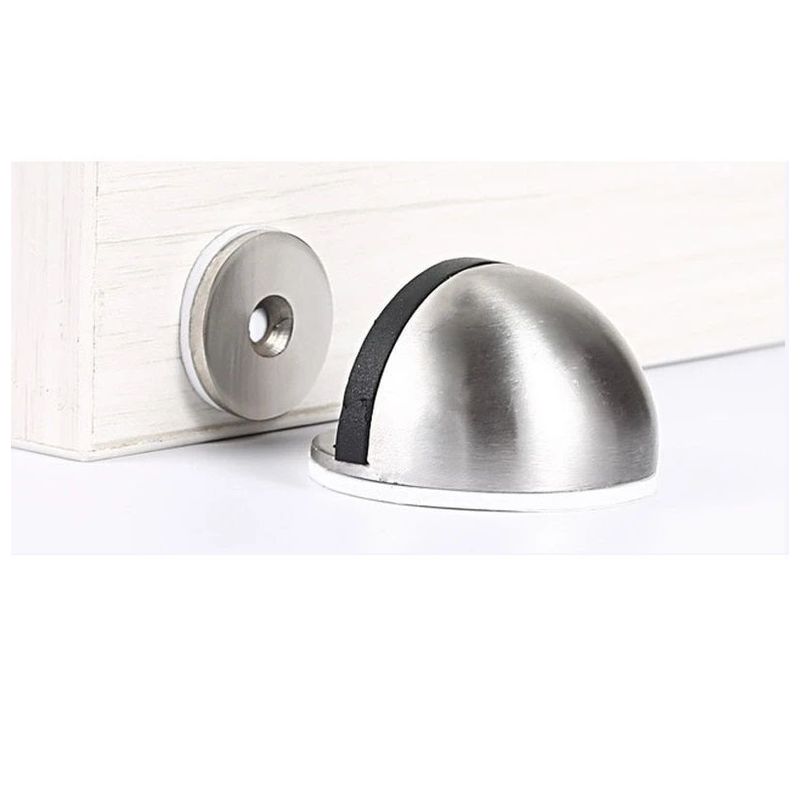 GENERICO - Tope Para Puerta Freno Magnetico Adhesivo